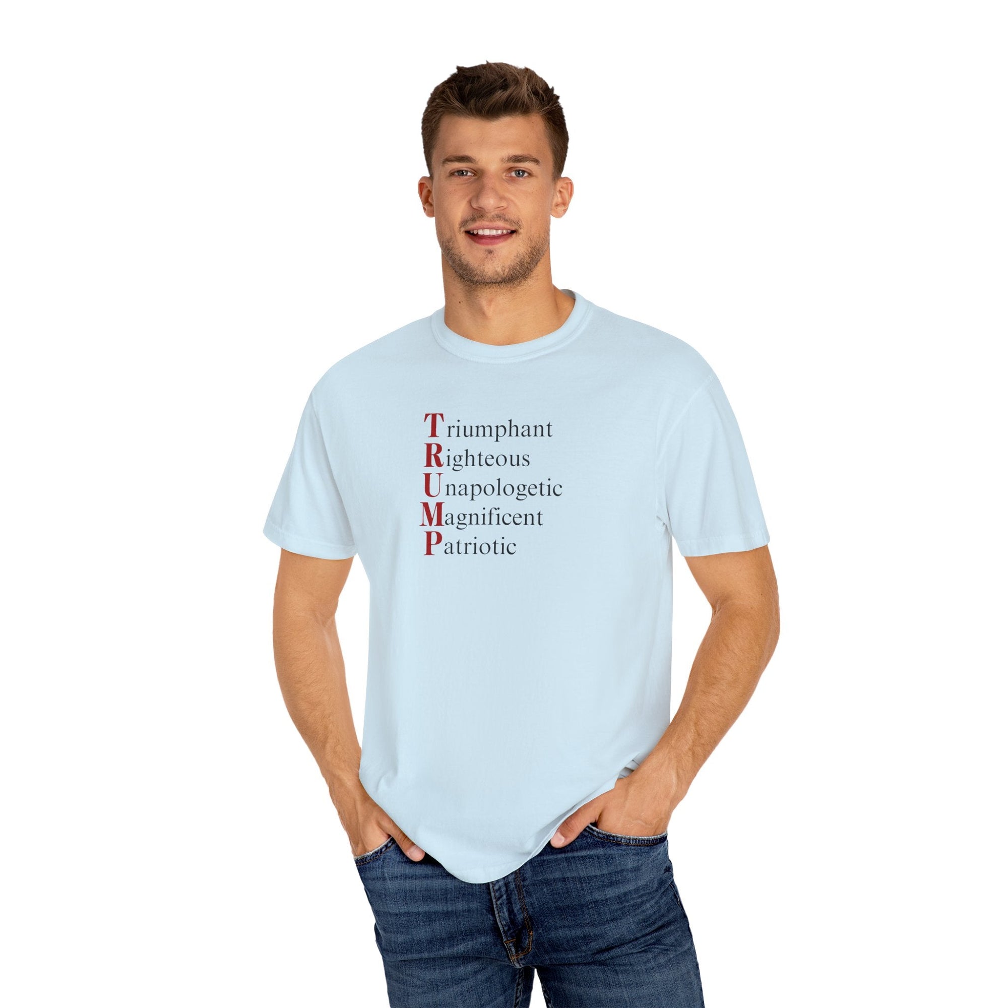Unisex Patriotic T-Shirt - 'TRUMP' Inspirational Tee Printify