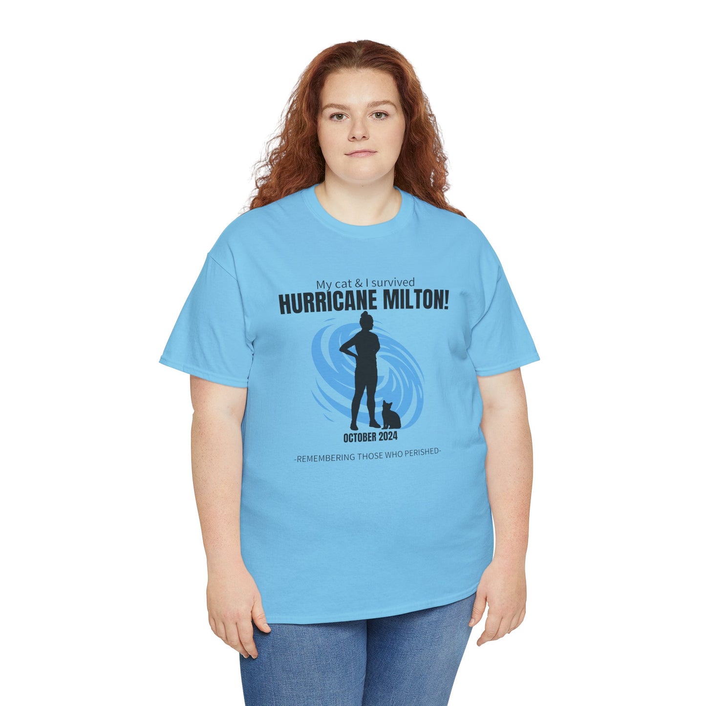 Hurricane Milton Survivor Unisex Heavy Cotton Tee