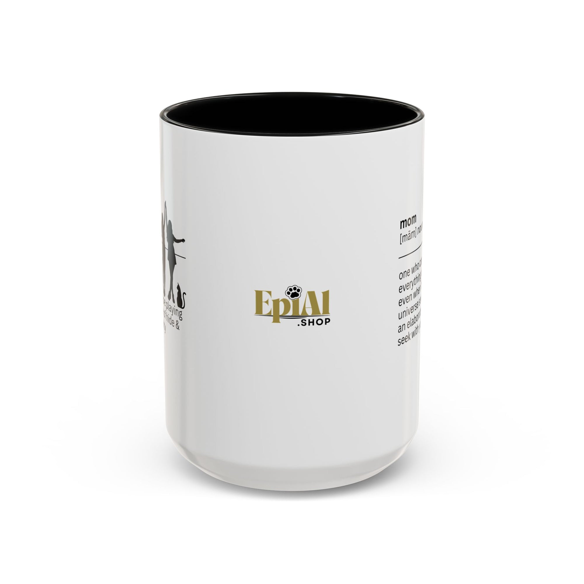 Mom Okay Accent Coffee Mug - Perfect Gift for Moms