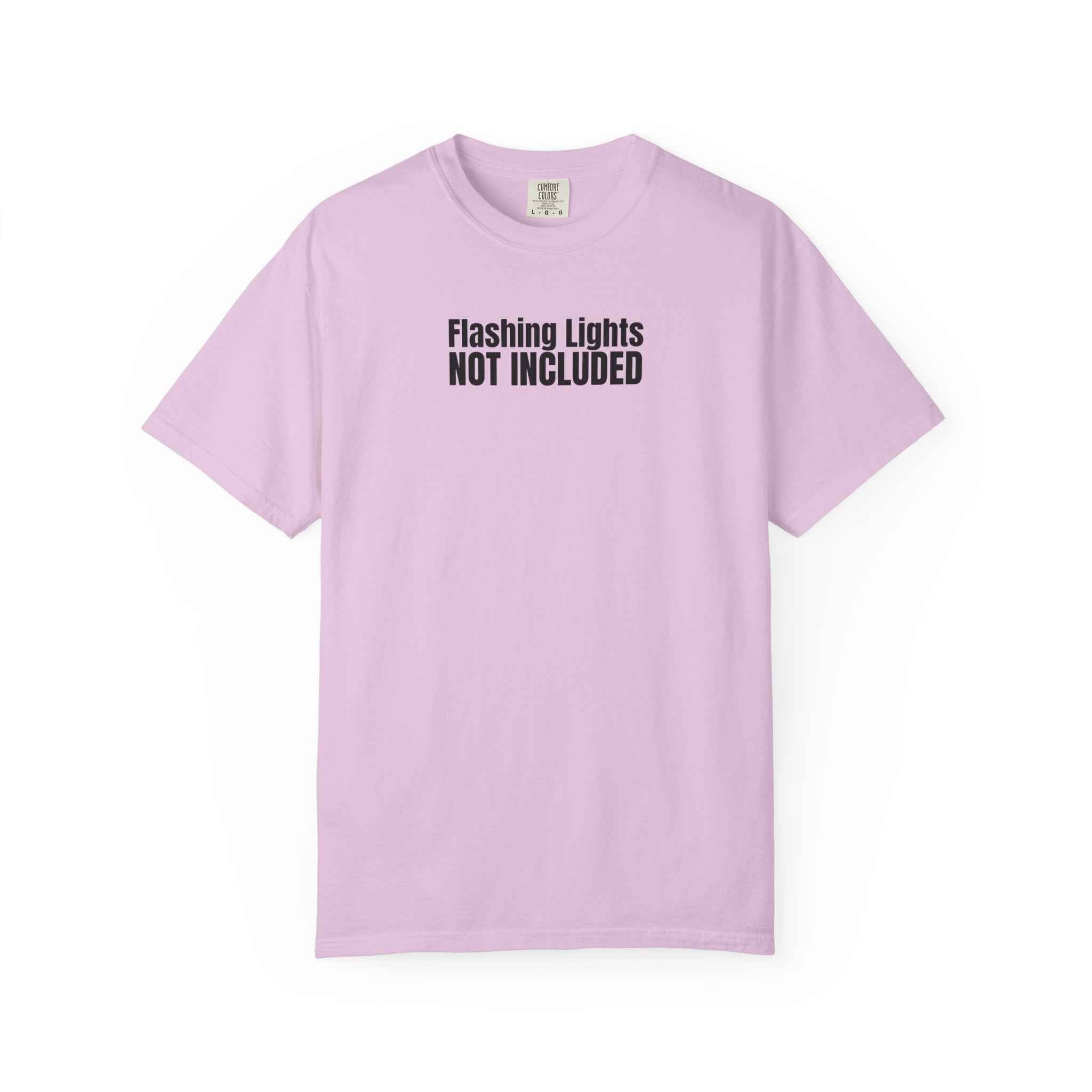 Flashing Lights Not Included T-Shirt | Epilepsy Awareness Tee