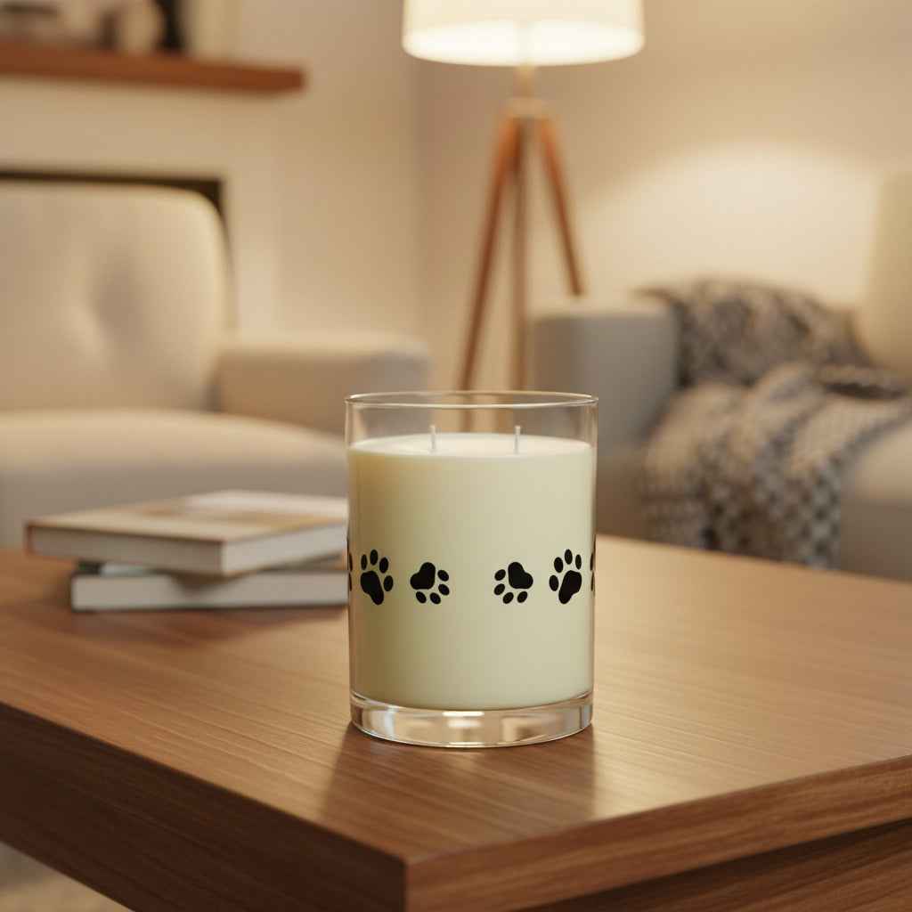 Paws & Reflect Soy Candle – Calm, Cozy, Slightly Judgmental