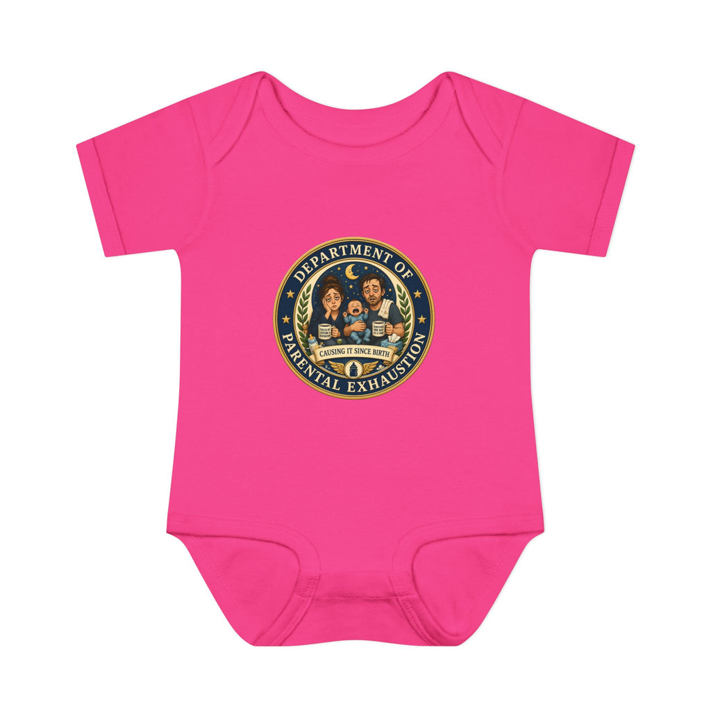 Department of Parental Exhaustion Infant Bodysuit | Baby Onesie
