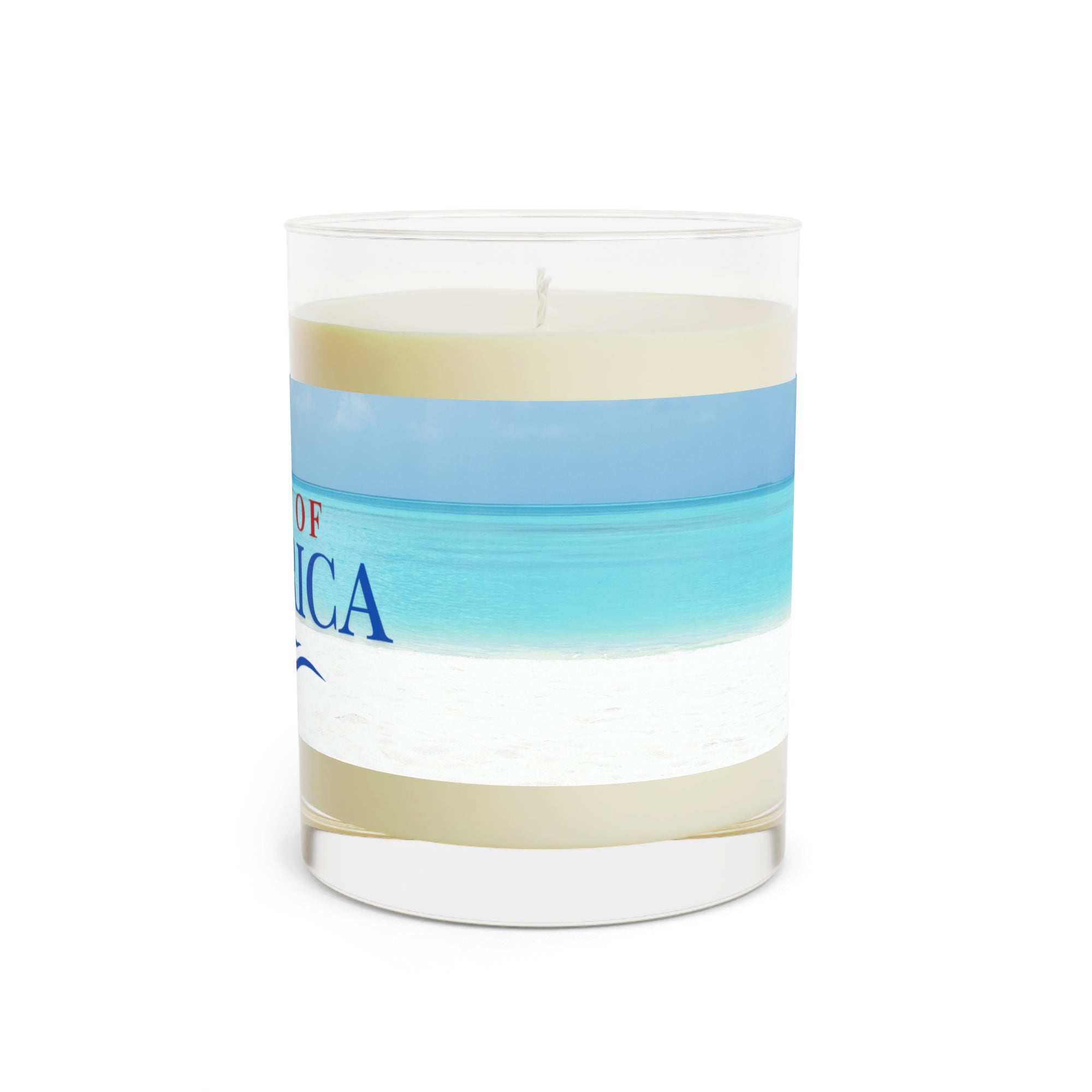 American Gulf Beach Scented Candle, 11oz Full Glass