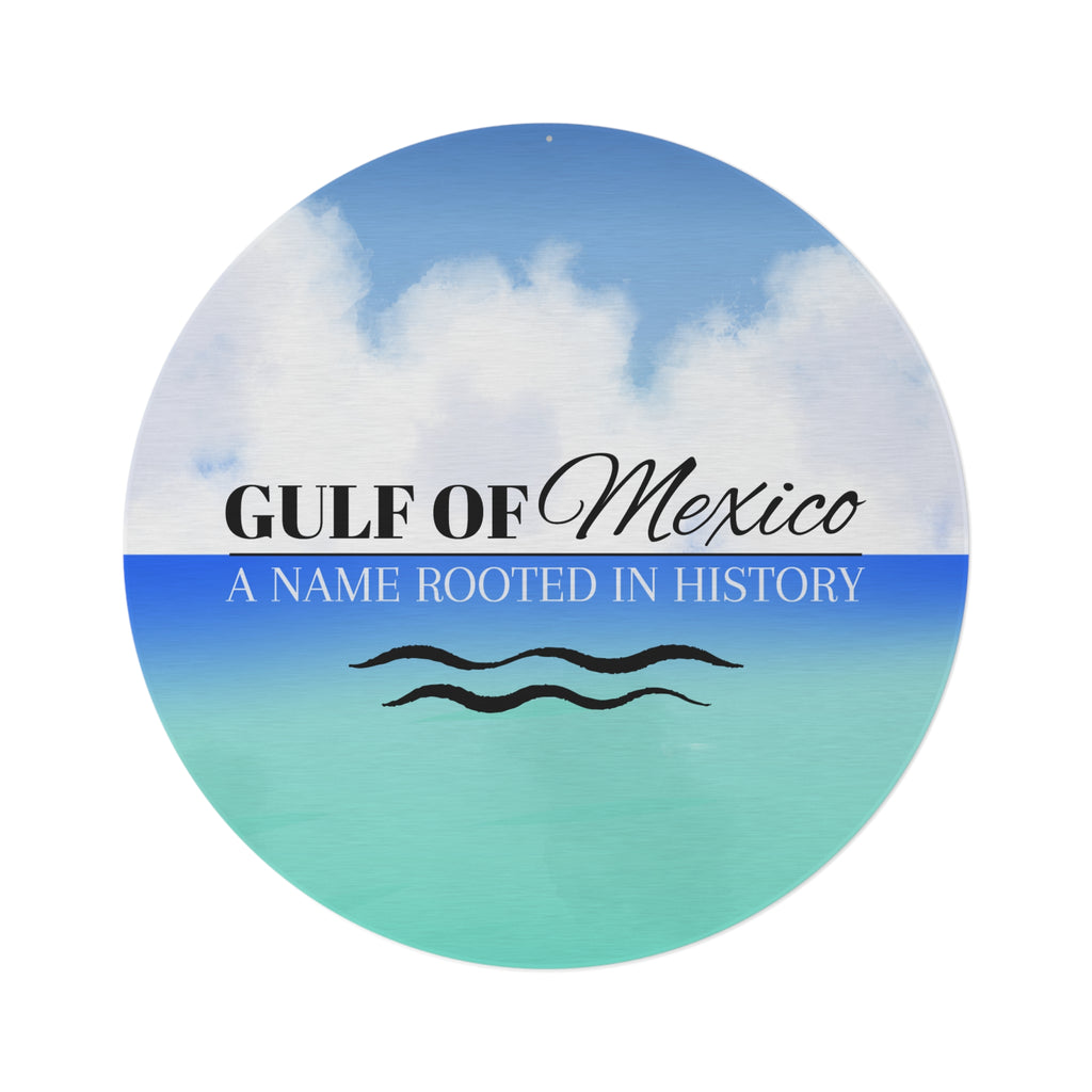 Historic Gulf of Mexico Round Rug