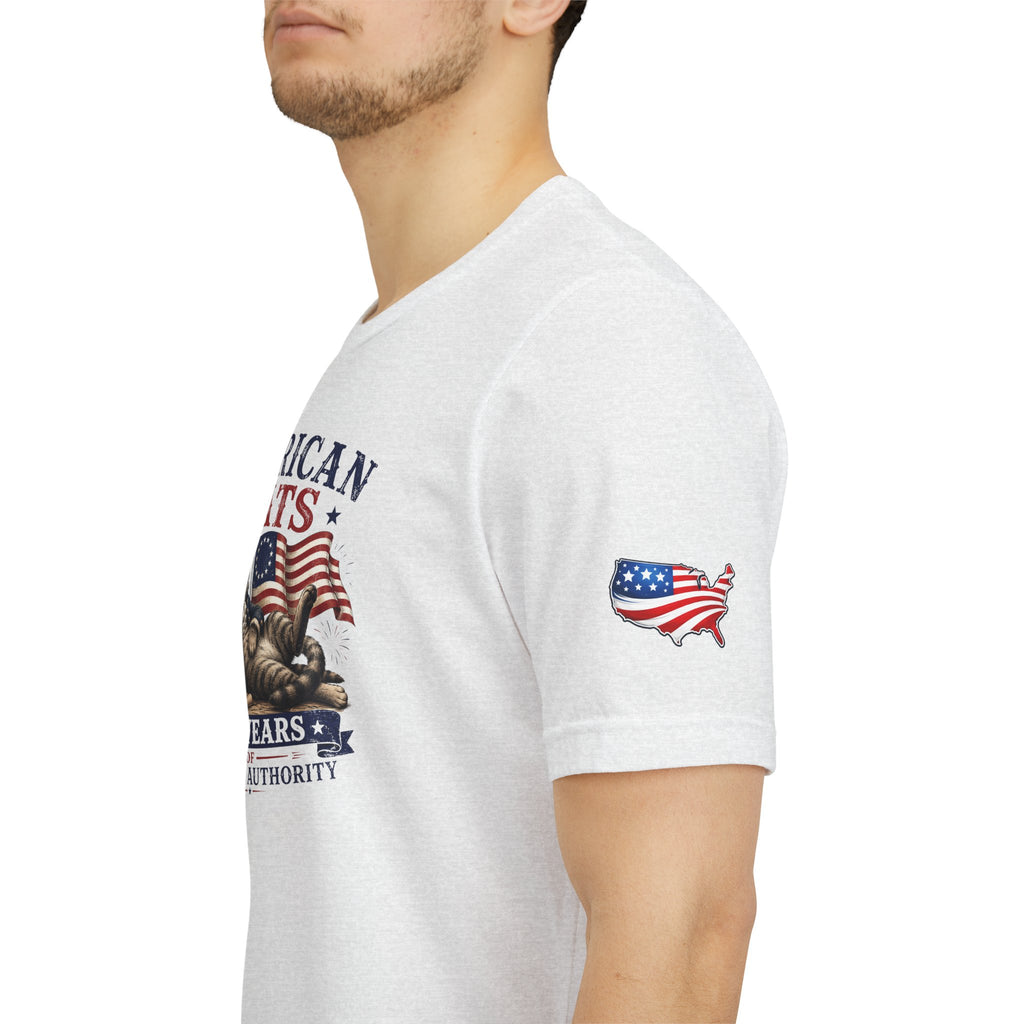 American Cats: 250 Years of Ignoring Authority Patriotic T-Shirt