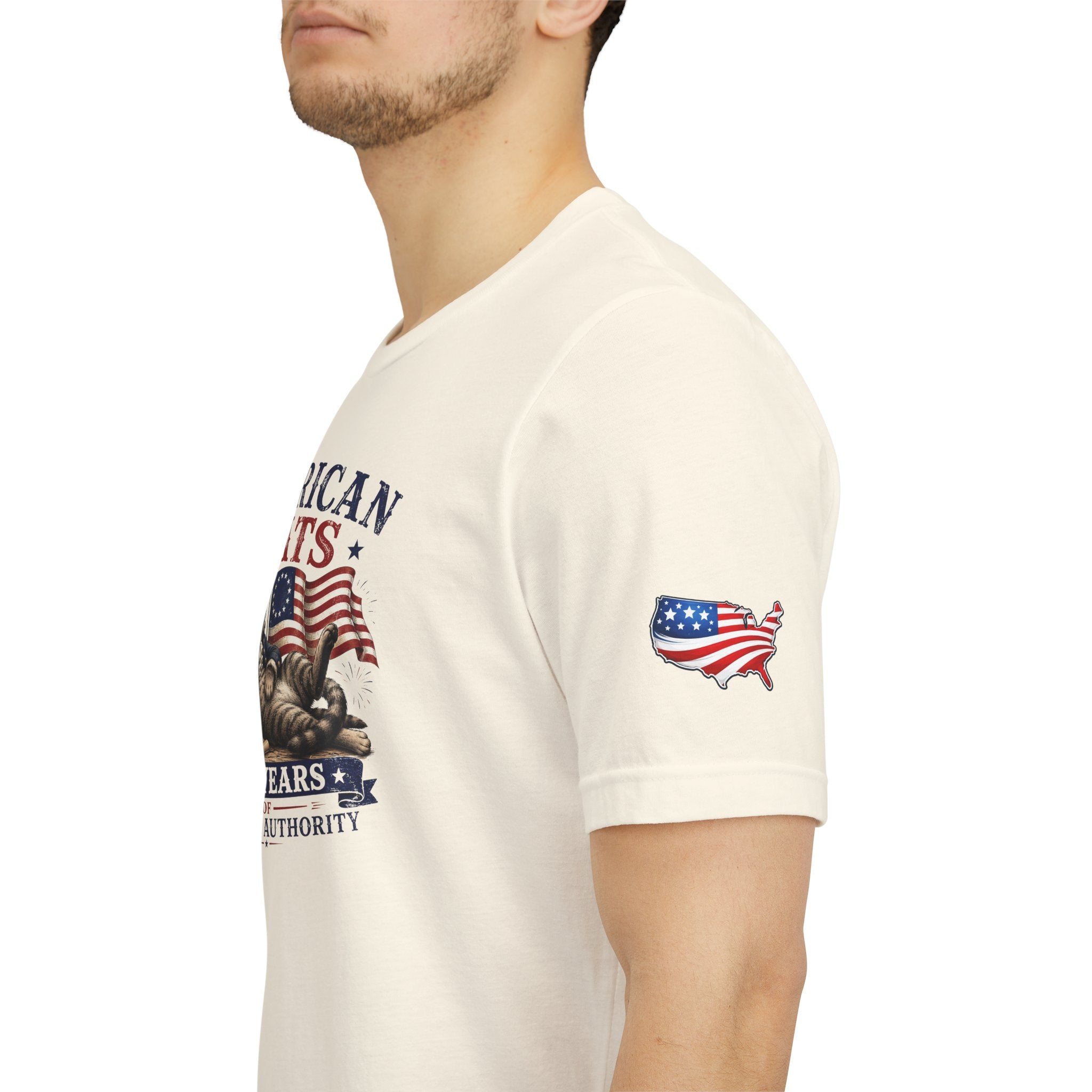 American Cats: 250 Years of Ignoring Authority Patriotic T-Shirt