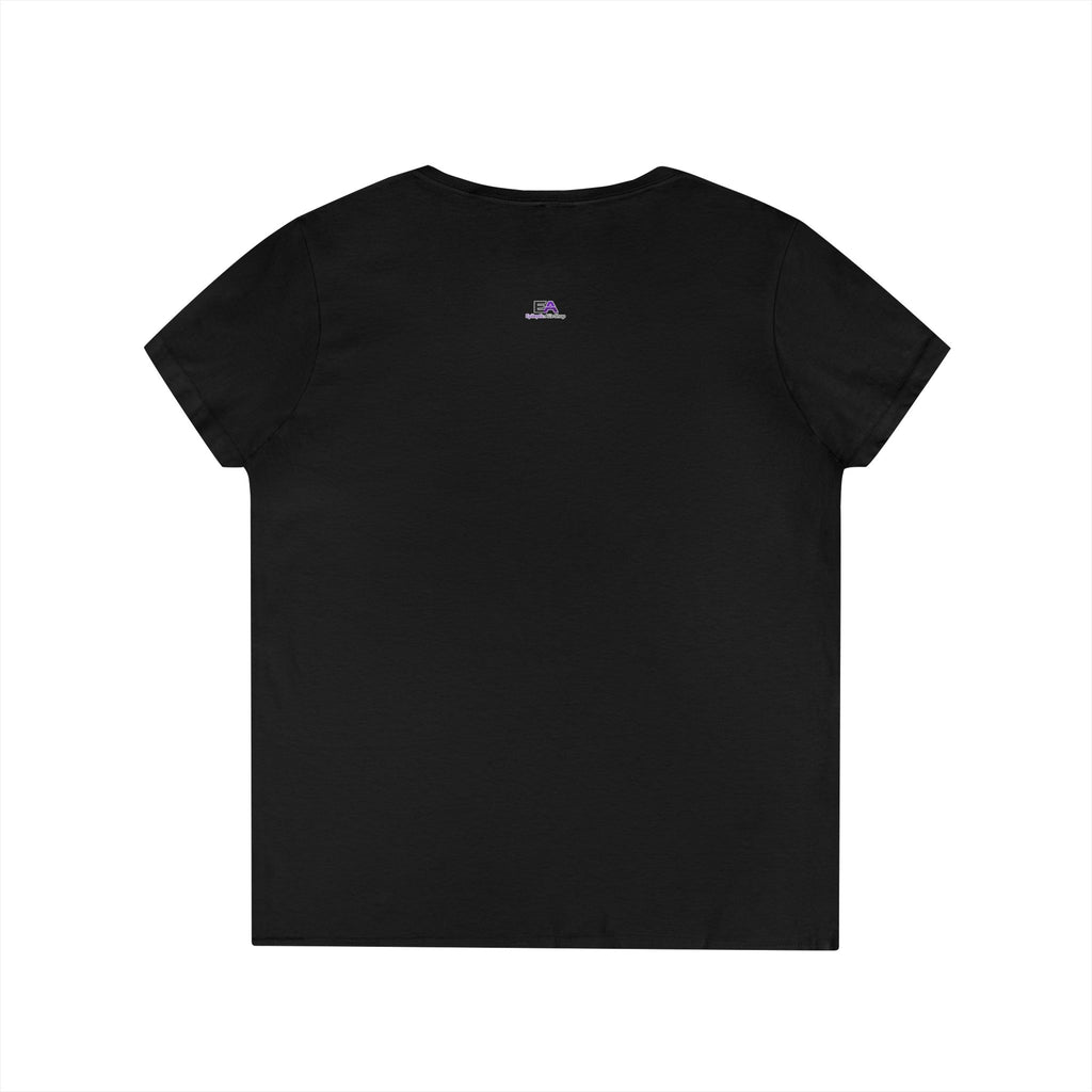 Soft Paws, Sharp Opinions Women’s V-Neck Tee