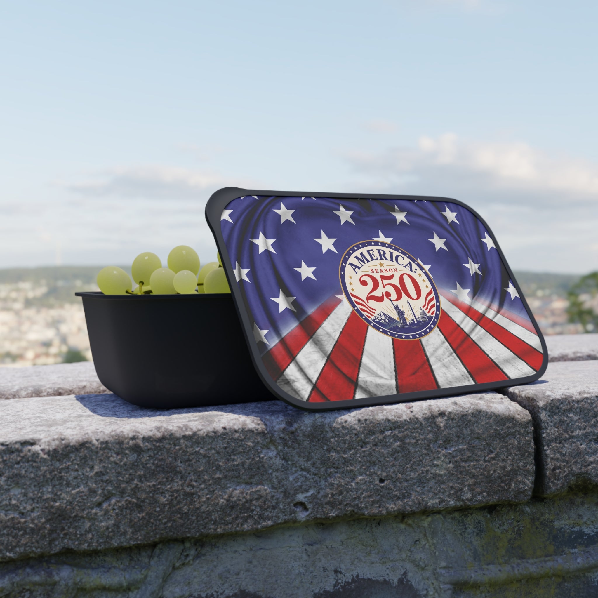 America 250 Patriotic Bento Lunch Box