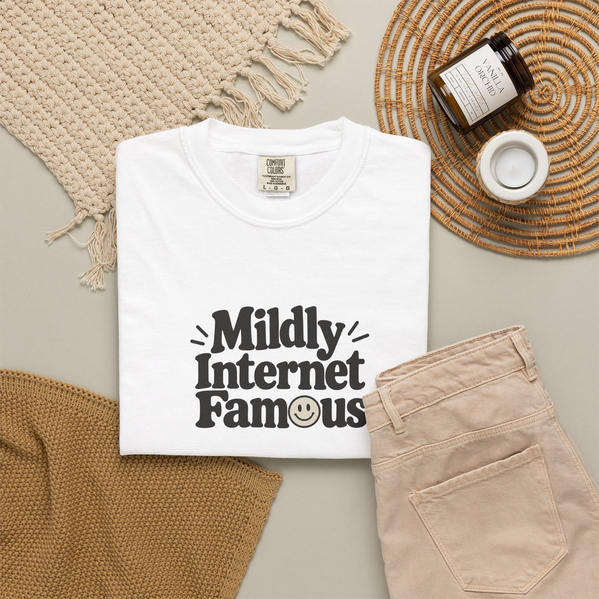 Mildly Internet Famous T-Shirt | Funny Social Media Tee