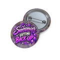 Superpower: Getting Back Up Epilepsy Awareness Pin Button