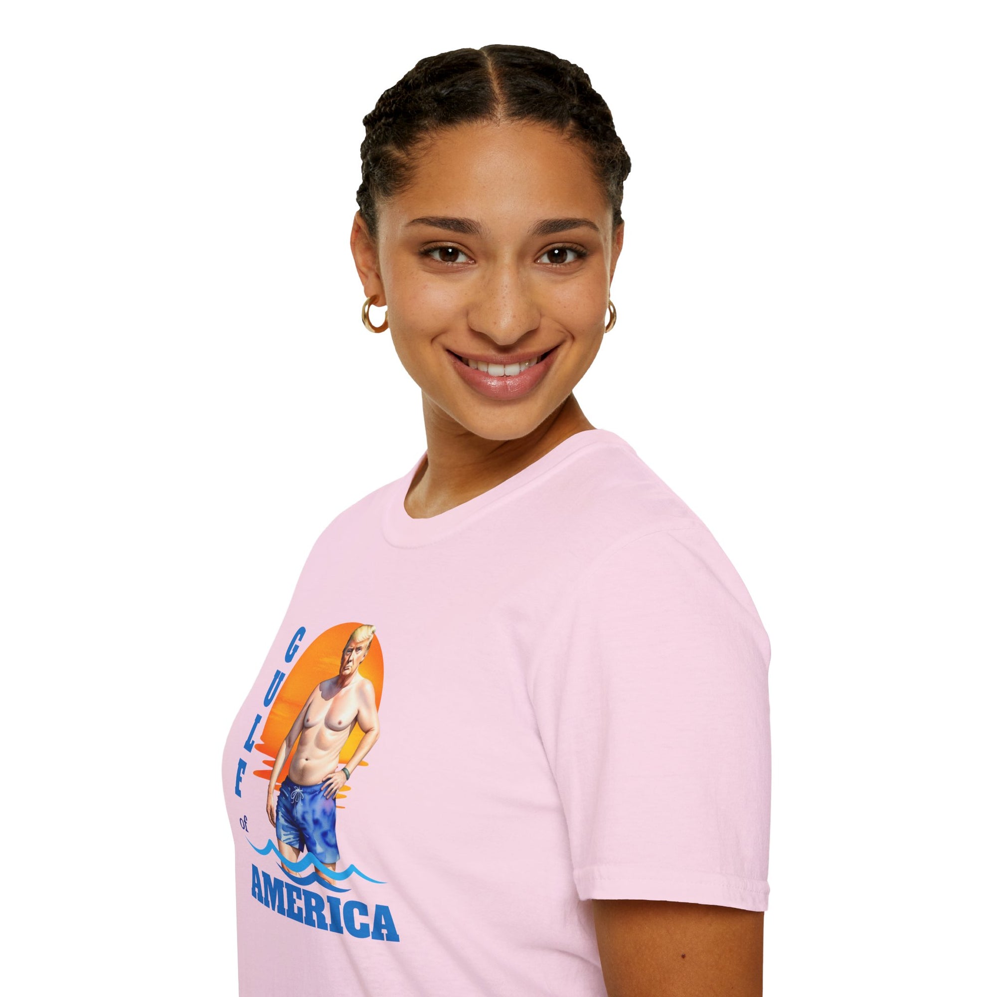 Trump's American Gulf Vintage T-Shirt - Unisex Softstyle Beachwear