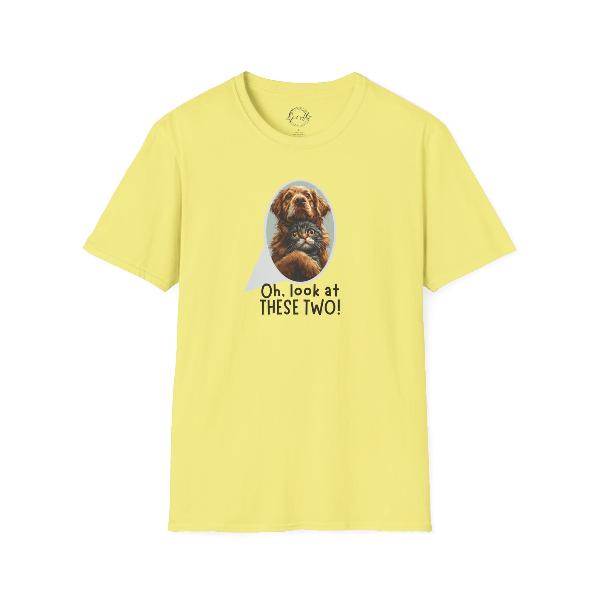 Oh Look at These Two! Unisex Softstyle T-Shirt
