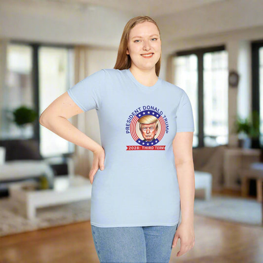 Trump Third Term 2028 Unisex Softstyle T-Shirt