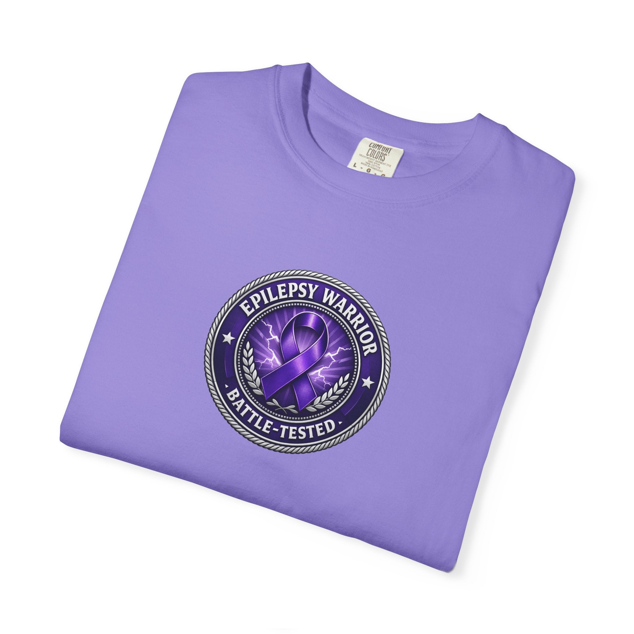 Epilepsy Warrior – Battle-Tested Awareness T-Shirt