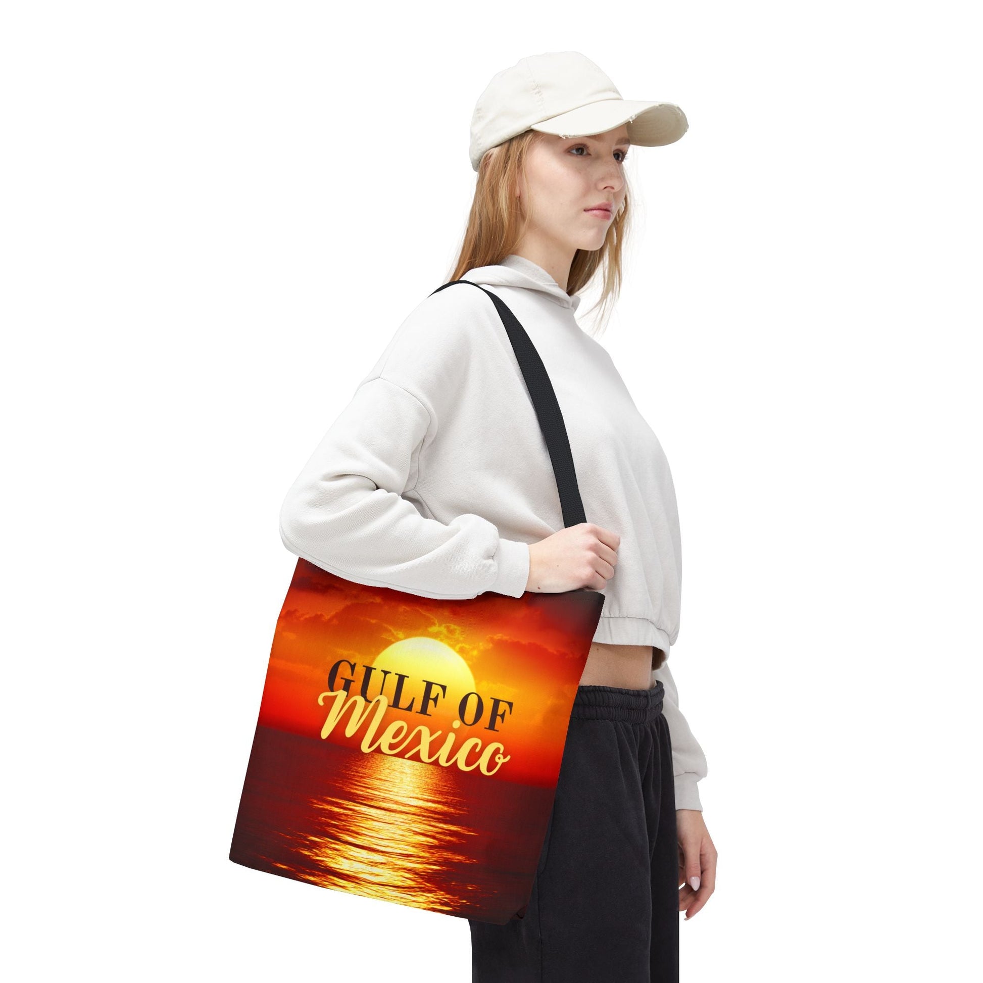 Gulf of Mexico Sunset Tote Bag - Chic Beach Accessory Printify