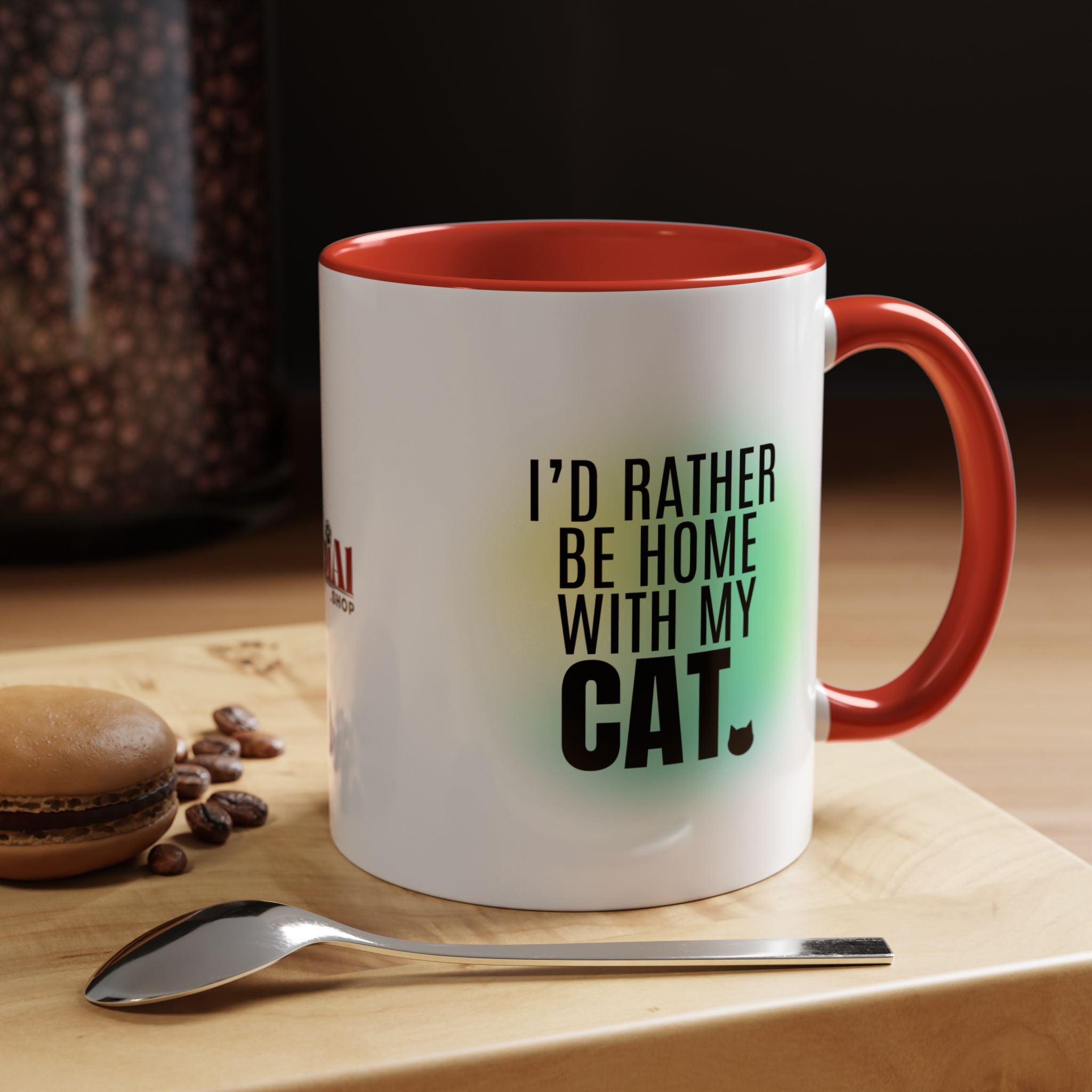 Photo depicting the ​Rather Be Home Accent Coffee Mug (11, 15oz) from EpiAl's Shop.