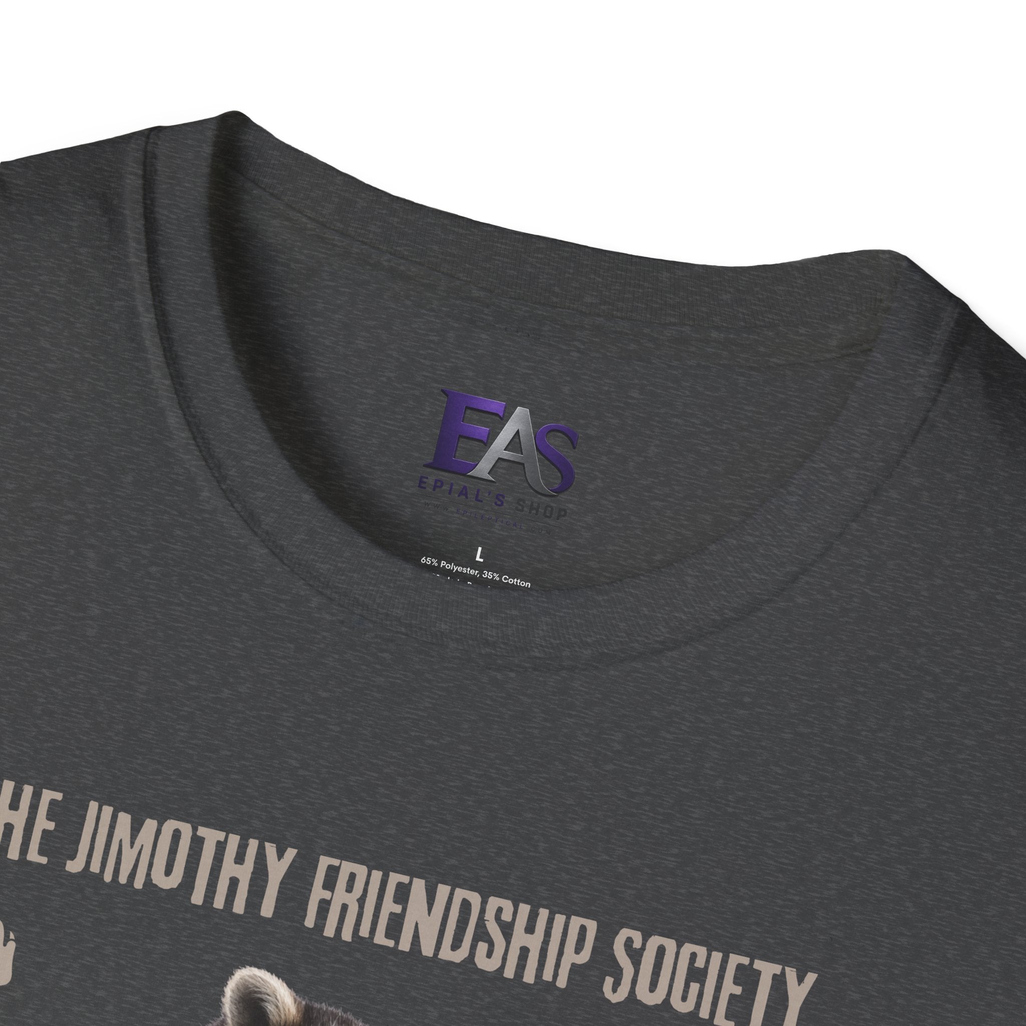 The Jimothy Friendship Society T-Shirt | Raccoon and Kitten Tee