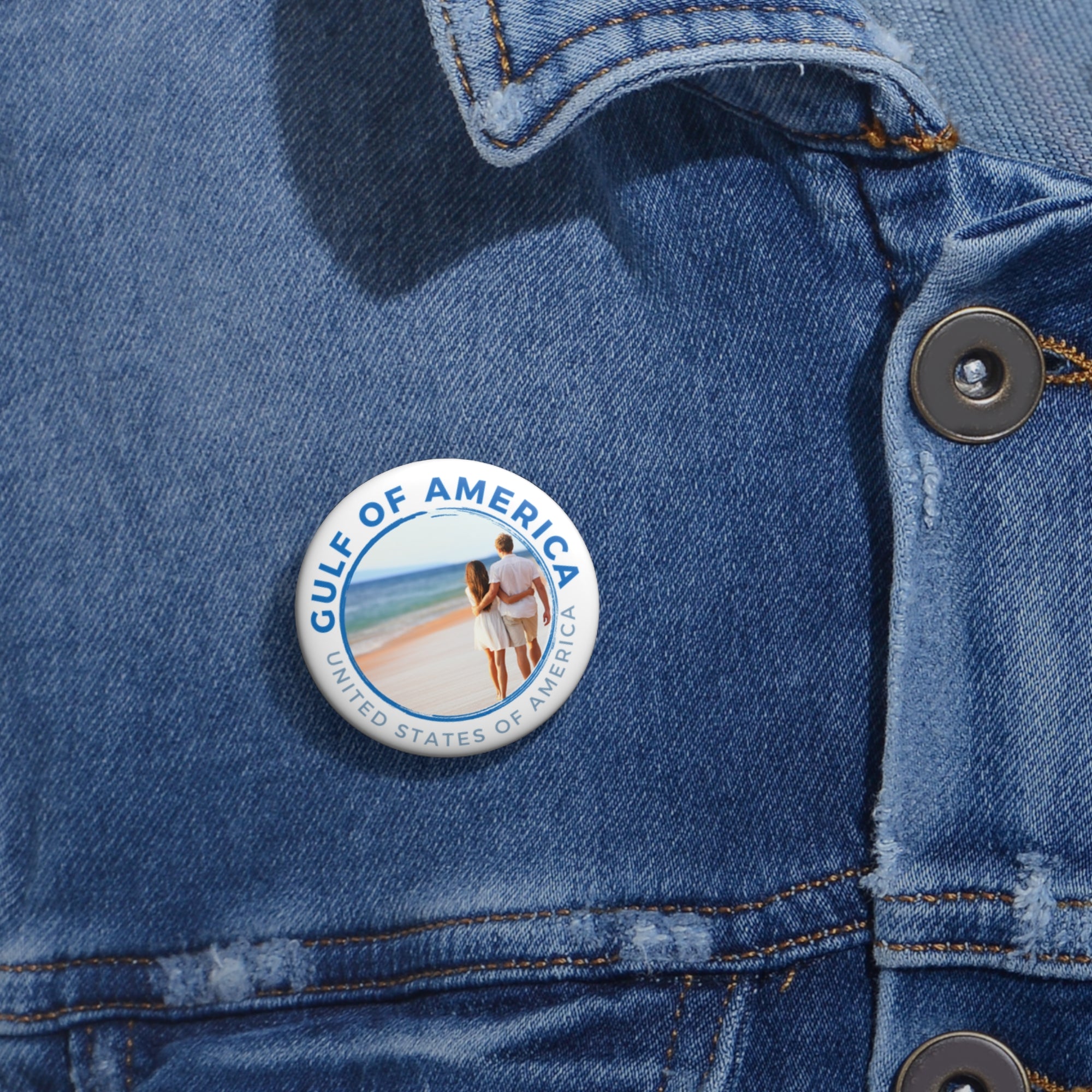 American Gulf Travel Pin Buttons