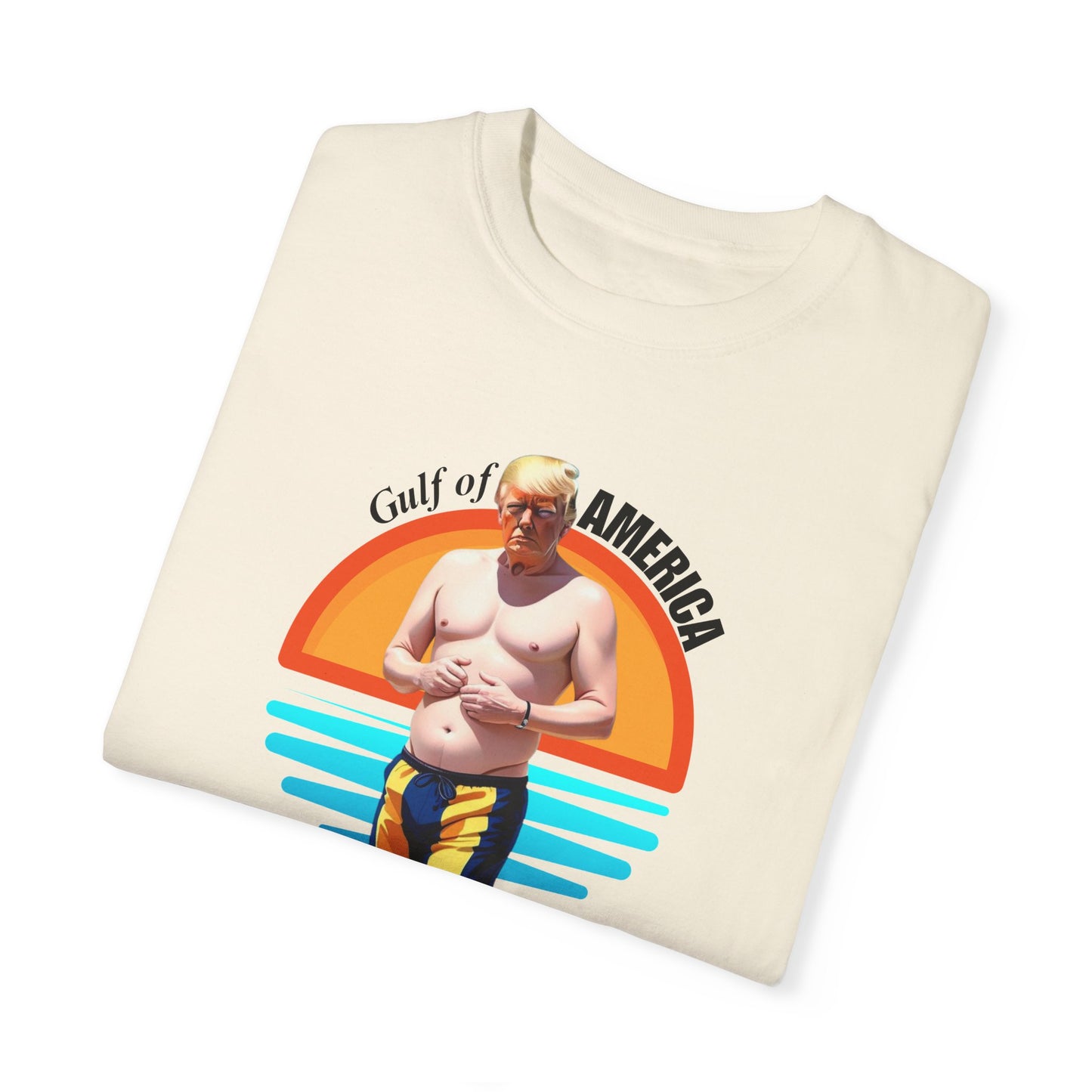 Gulf of America Graphic T-Shirt for Beach Lovers