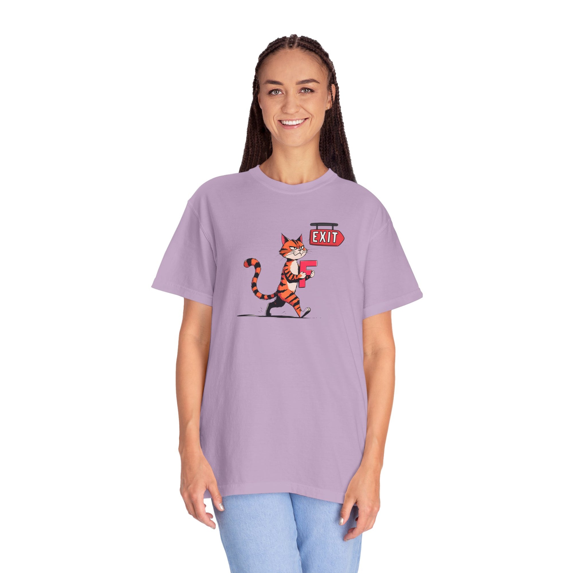Getting the F Outta Here Unisex Garment-Dyed T-shirt