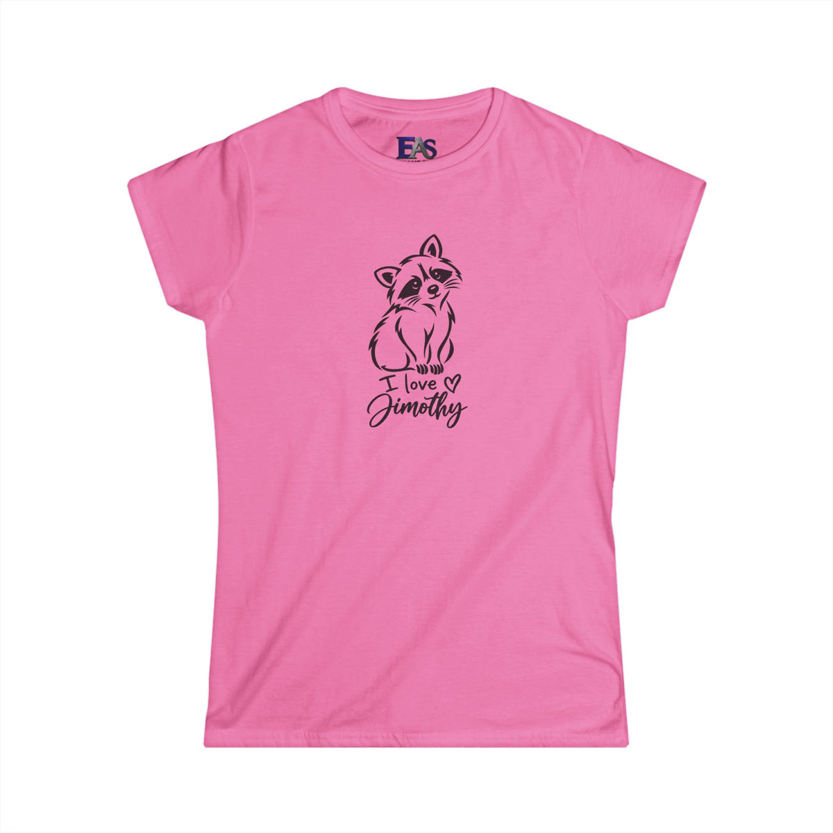 I Love Jimothy Women’s T-Shirt | Cute Raccoon Graphic Tee
