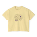 Neural Noise Boxy Crop T-Shirt | Abstract Brain Epilepsy Awareness Graphic Tee
