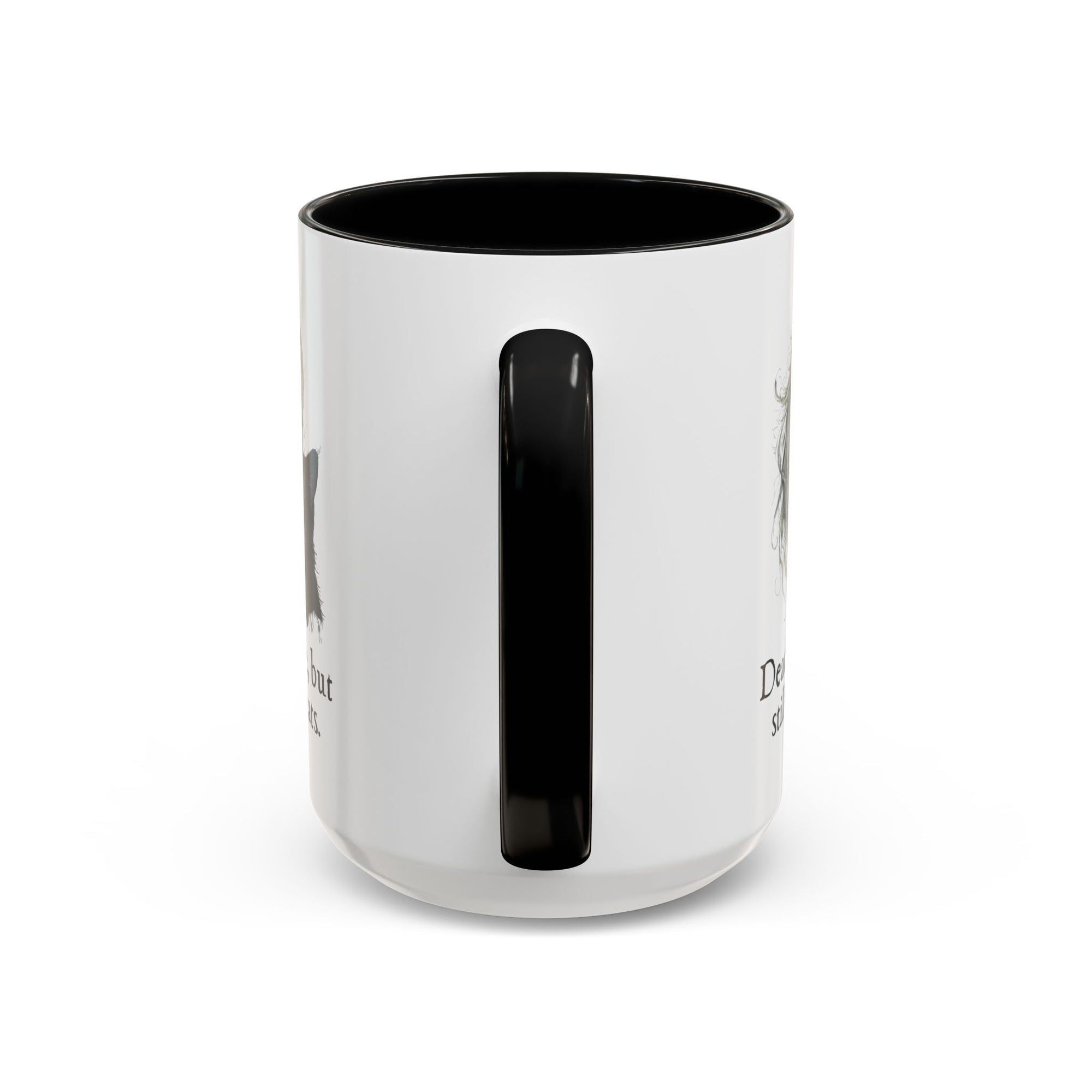 Spooky Dead Inside Cat Lover Coffee Mug