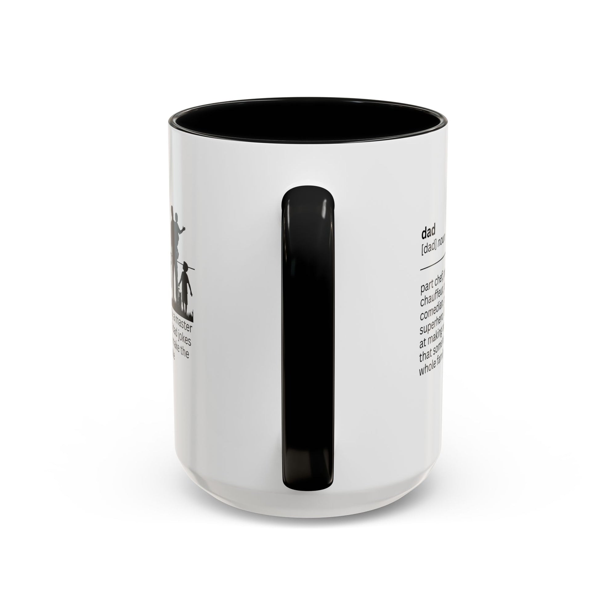 Dad Jokes Accent Coffee Mug - Perfect Gift for Dads