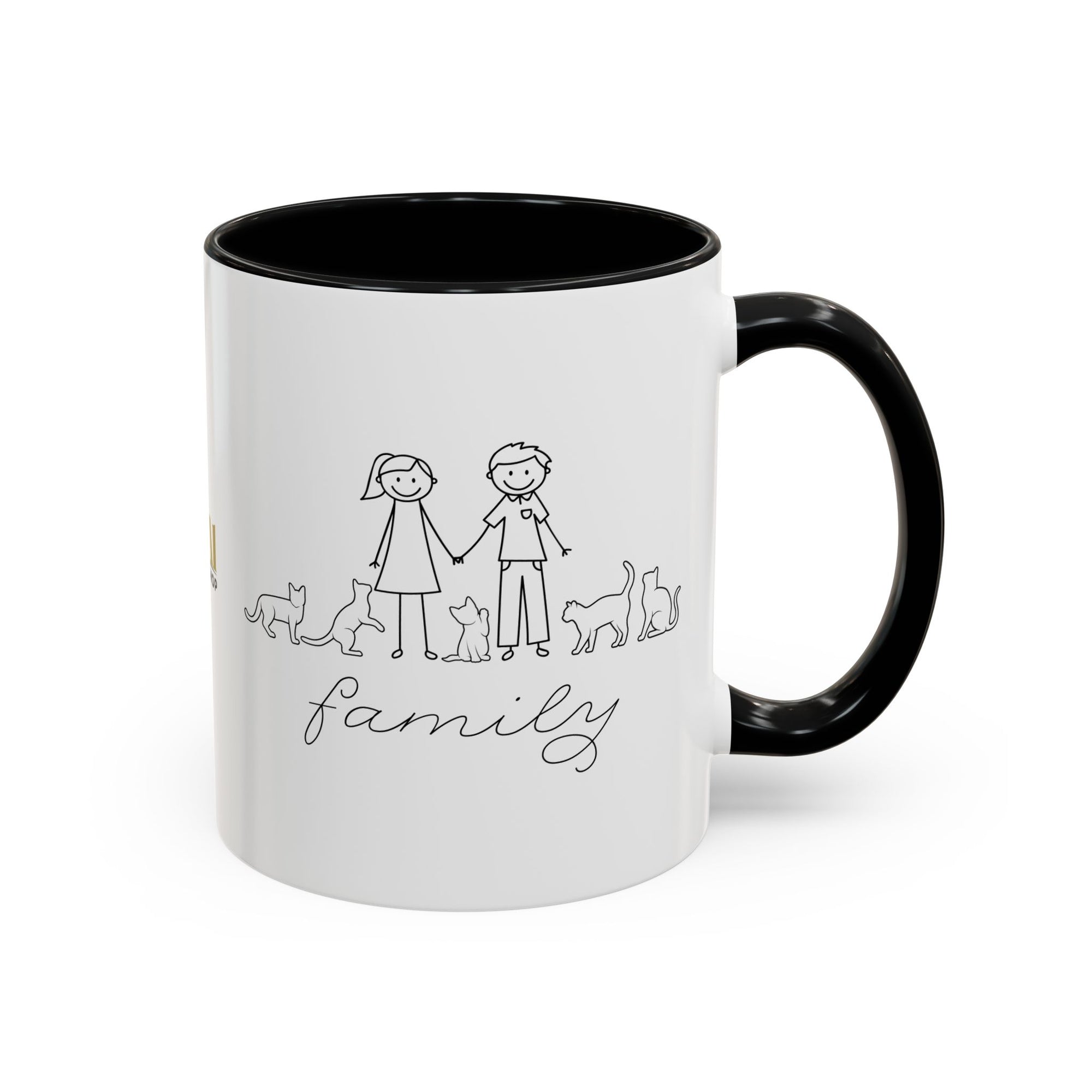 Family First Accent Coffee Mug