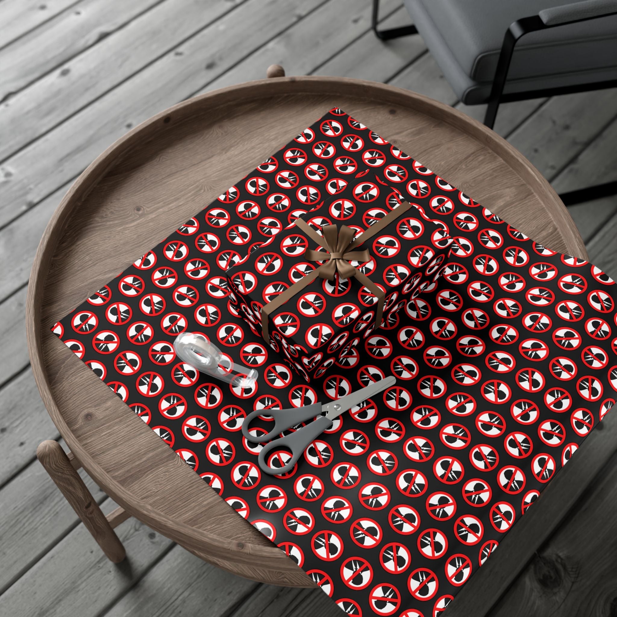 “Absolutely Not” Novelty Gift Wrap – Loud Opinions, Quiet Packaging