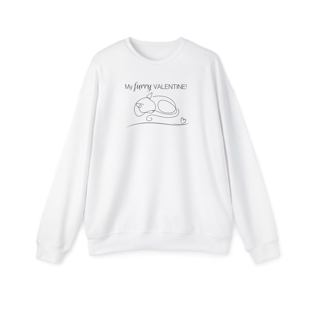 My Furry Valentine Women's Drop Shoulder Sweatshirt