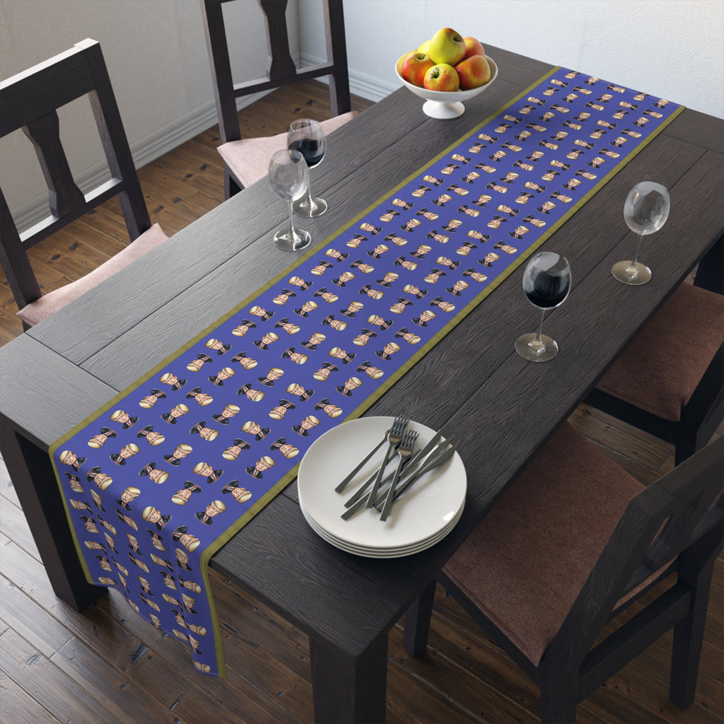 Vibrant Trump Face Table Runner