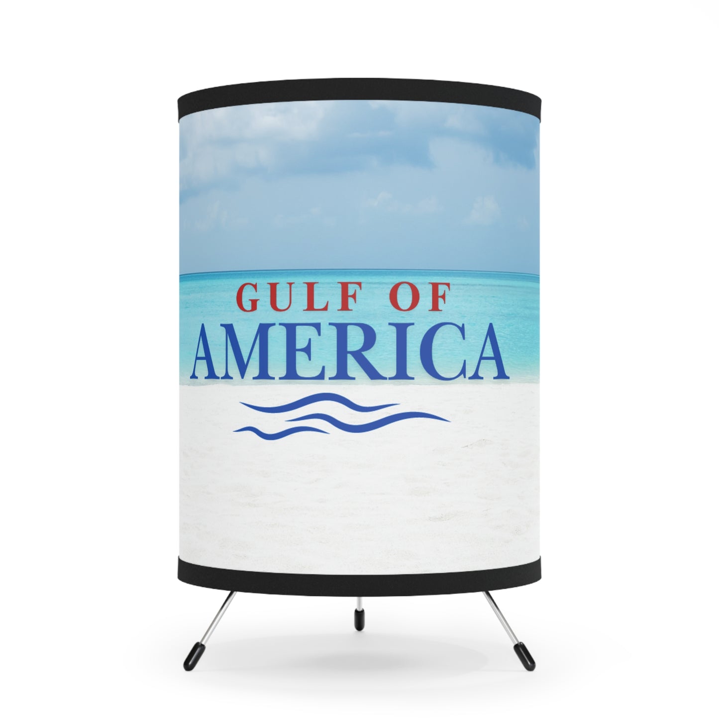 Gulf of America Tripod Lamp
