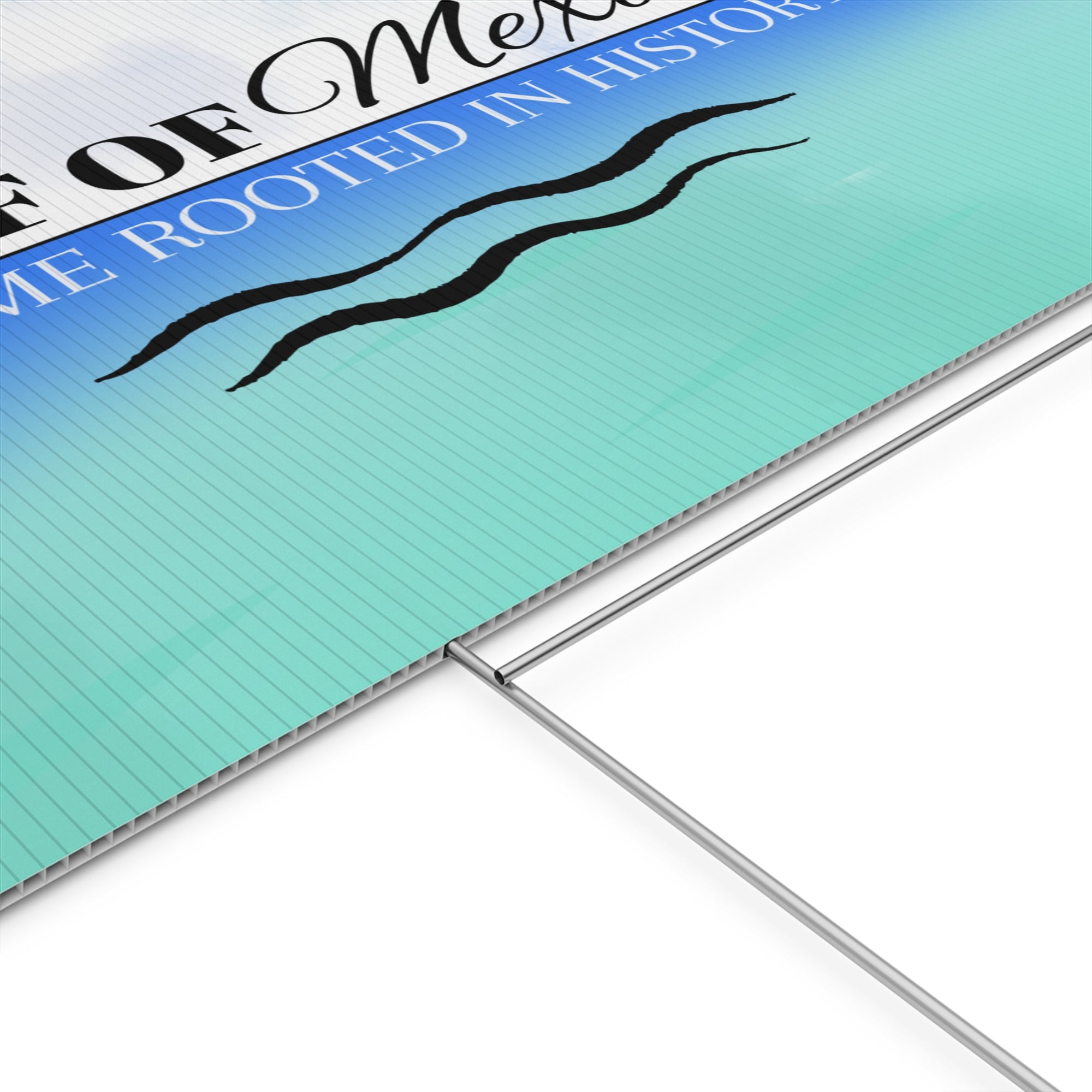 Gulf of Mexico Plastic Yard Sign