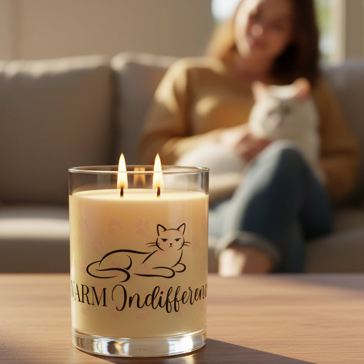 Warm Indifference – Indifferent Cat Soy Candle