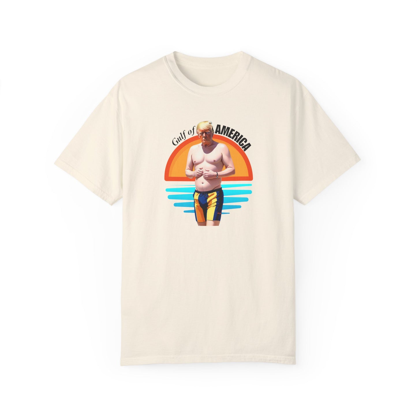 Gulf of America Graphic T-Shirt for Beach Lovers