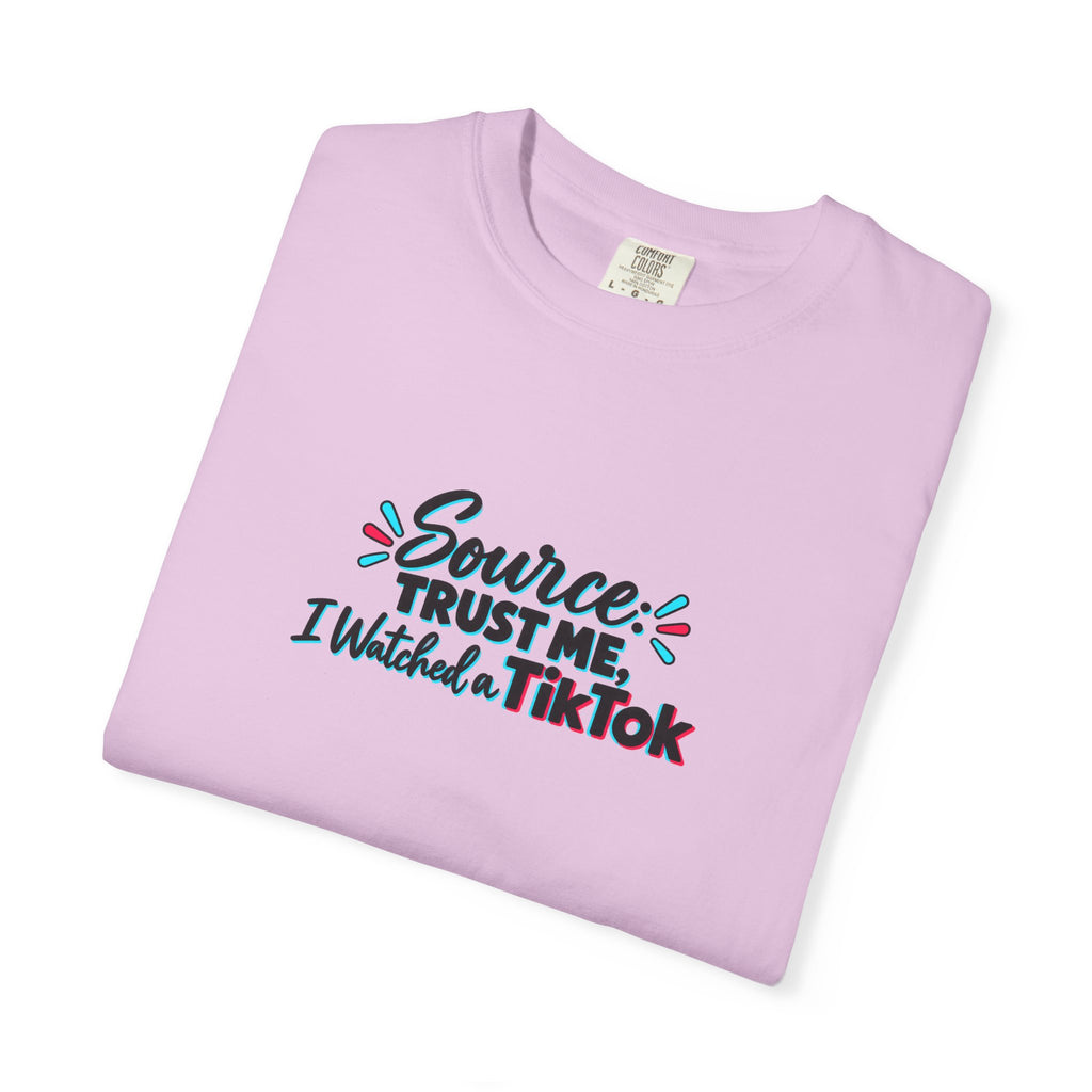 Source: Trust Me, I Watched a TikTok Shirt | Funny Internet Humor Tee