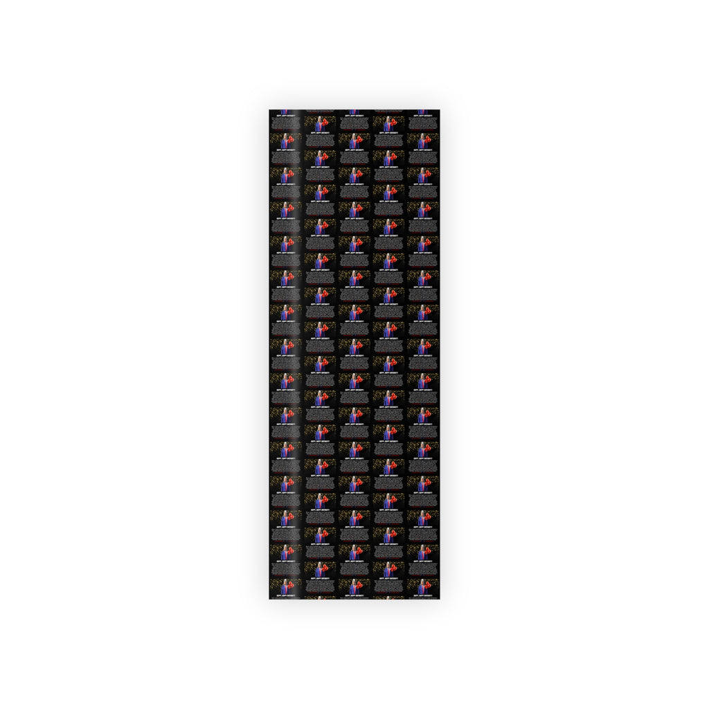 Trump Happy Birthday Gift Wrapping Paper Rolls, 1pc