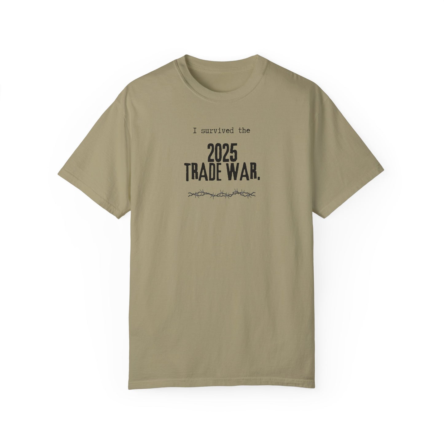 I Survived the 2025 Trade War Unisex T-Shirt | Casual Statement Tee
