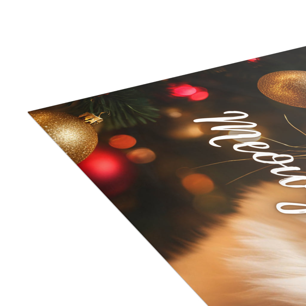 Pretty Meowy Christmas Postcard Bundles (envelopes included)