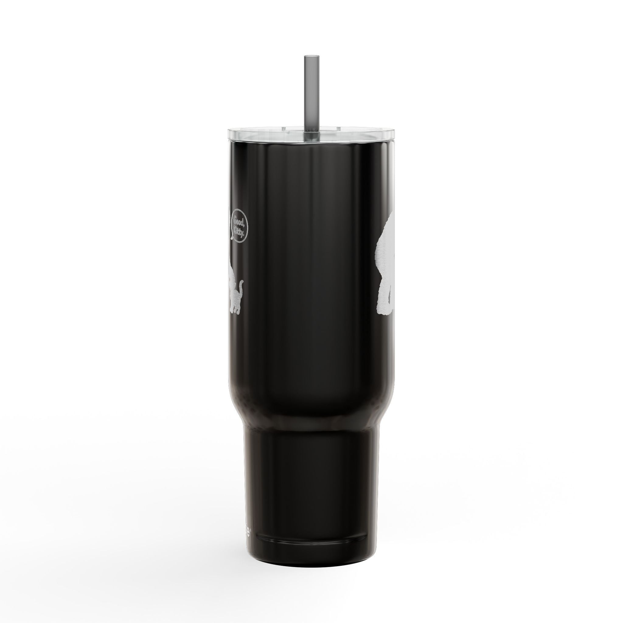 Bigfoot & Cat “Good, Kitty.” 40 oz Insulated Tumbler