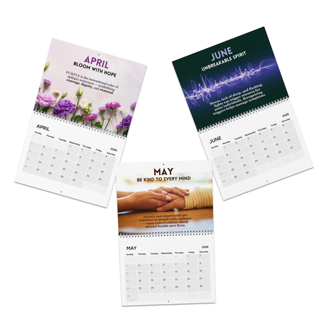 2026 Epilepsy Awareness Calendar - Seize the Moment