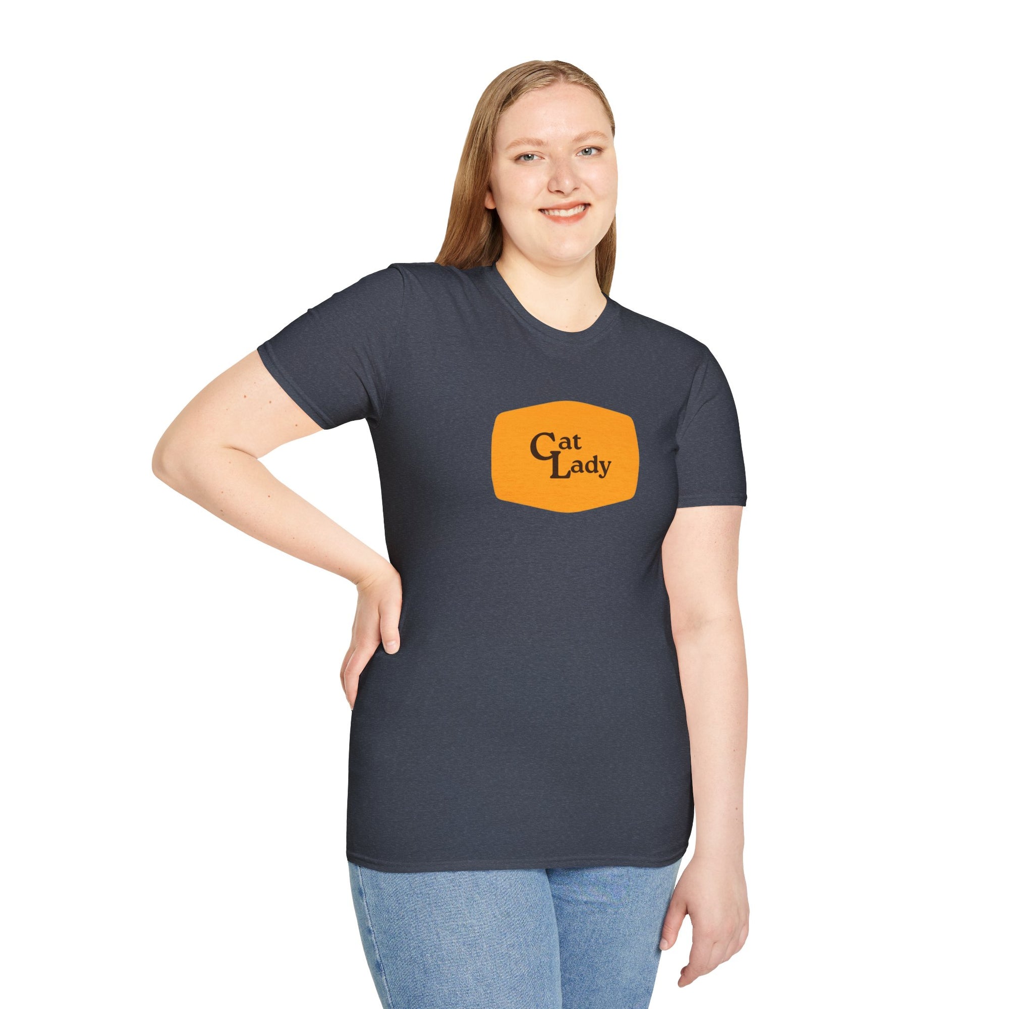 Cracker Barrel Style Cat Lady Softstyle T-Shirt