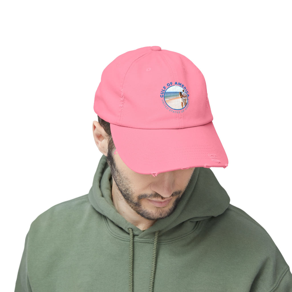 American Gulf USA Unisex Distressed Cap