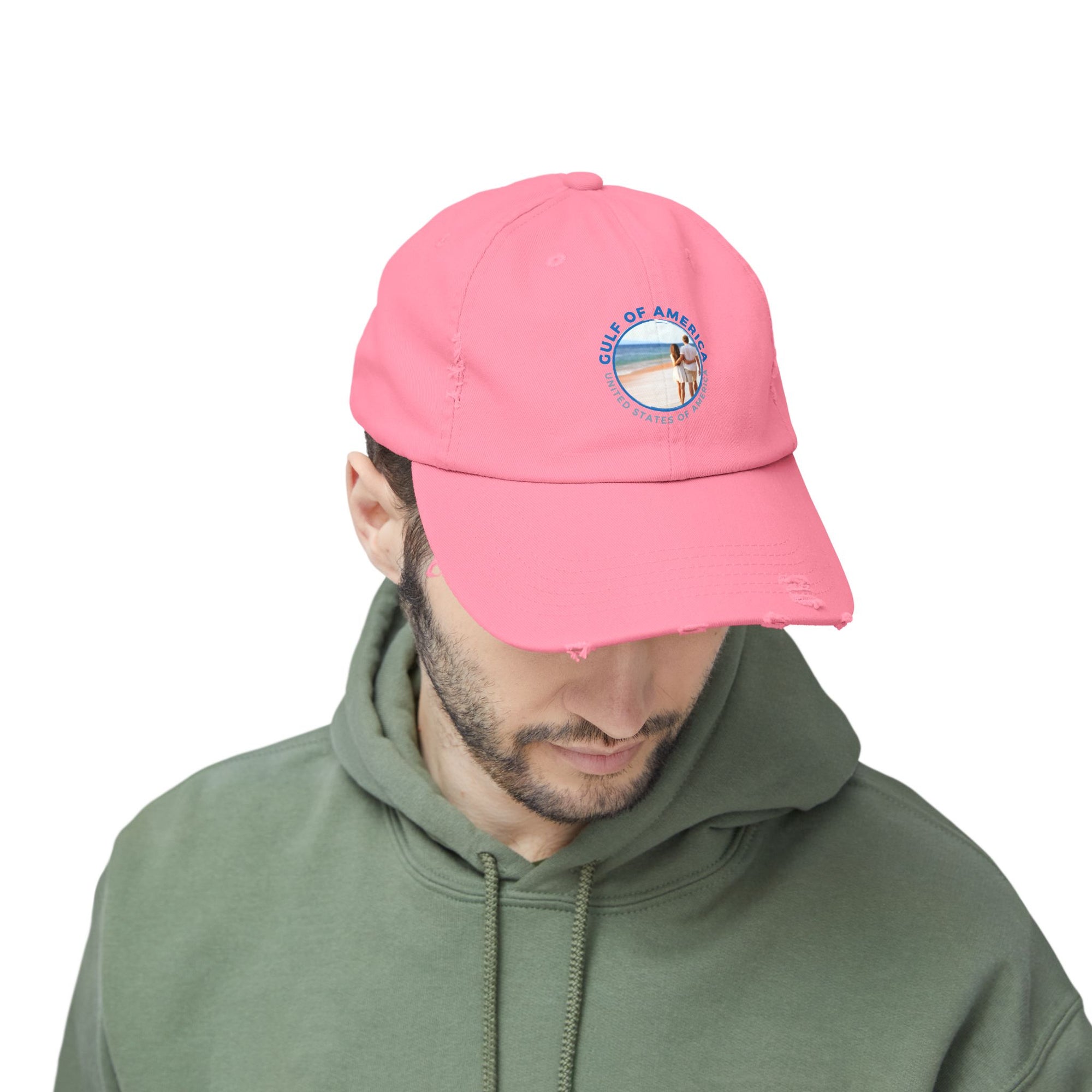 American Gulf USA Unisex Distressed Cap