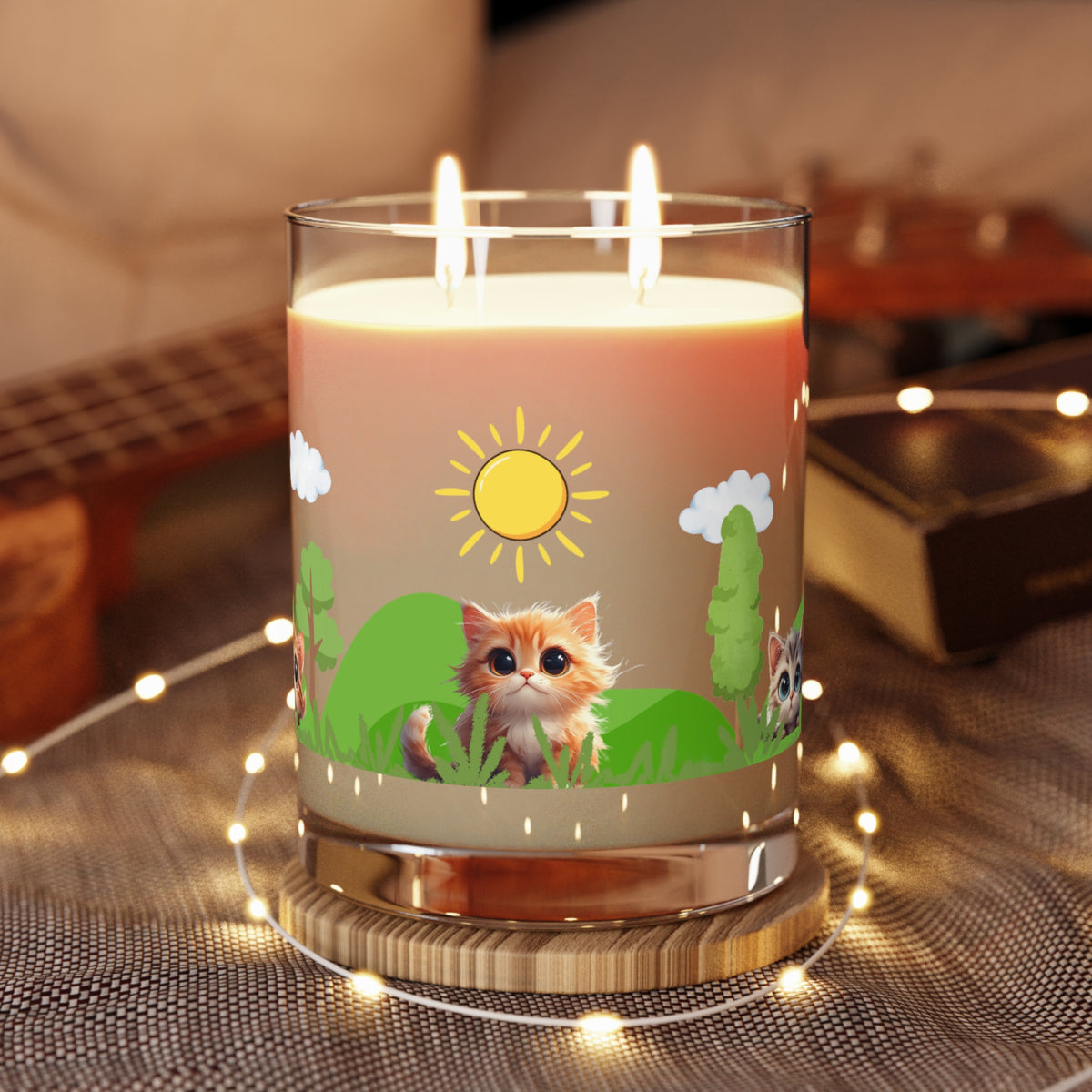 Cute Kitties Scented Candle - Adorable Relaxation