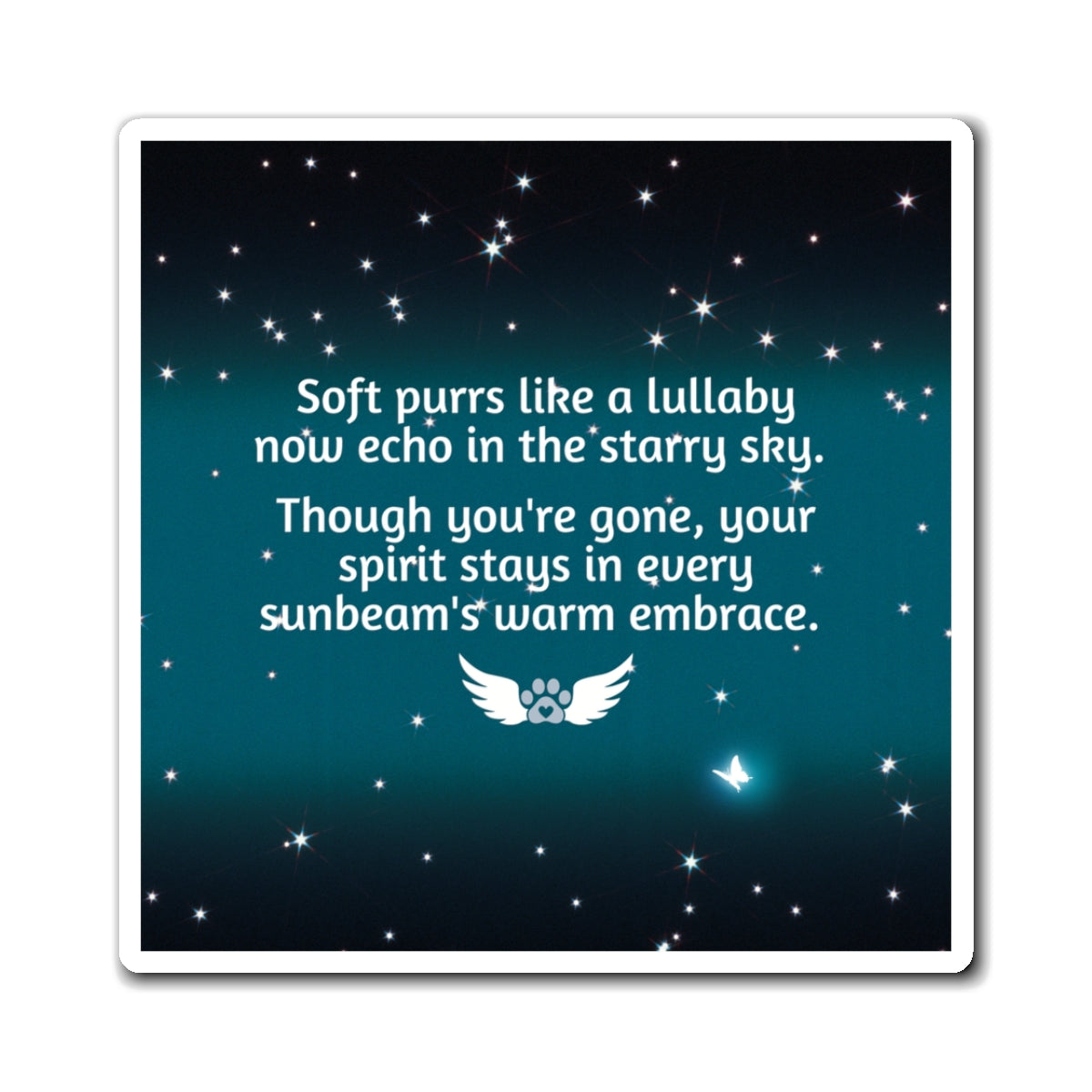 Photo depicting the ​Your Spirit Stays Family Magnets from EpiAl's Shop.