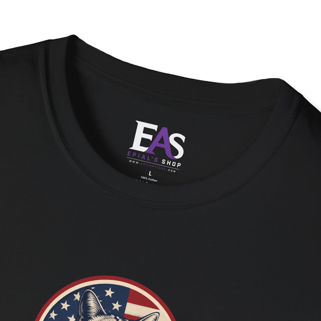 CAT 2028 T-Shirt | Because Humans Had Their Chance Funny Cat Campaign Tee