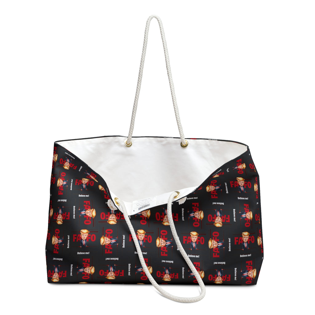 Trump FAFO Chic Weekender Bag