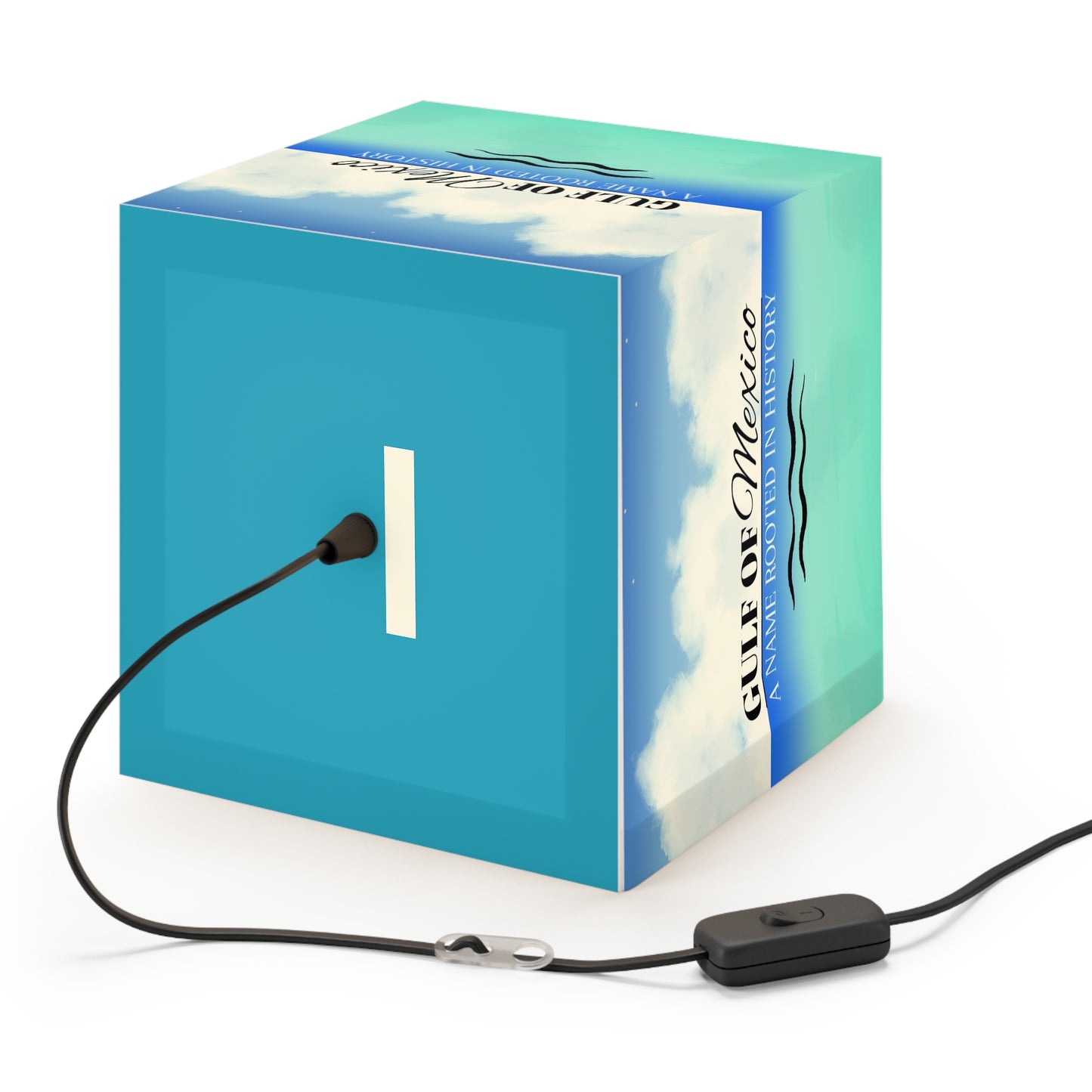 Gulf of Mexico Light Cube Lamp